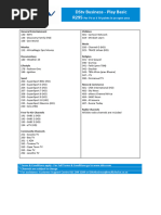 DSTV Channels List | PDF | Broadcasting Companies Of The United States ...