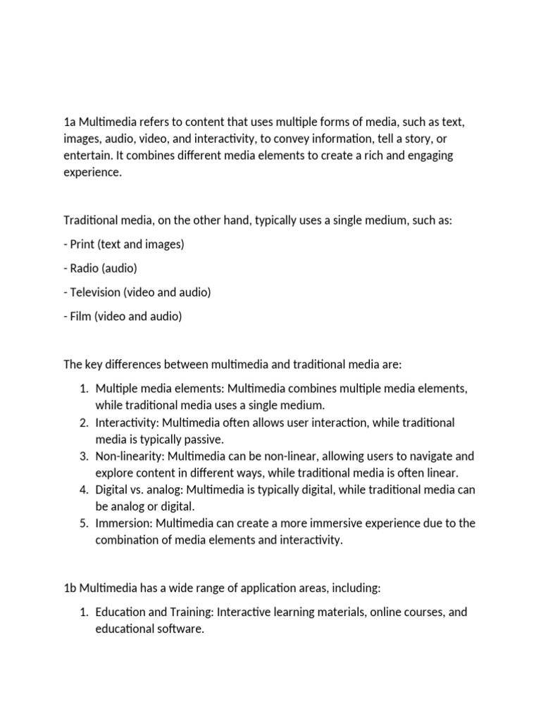 Multimedia intelligence overview