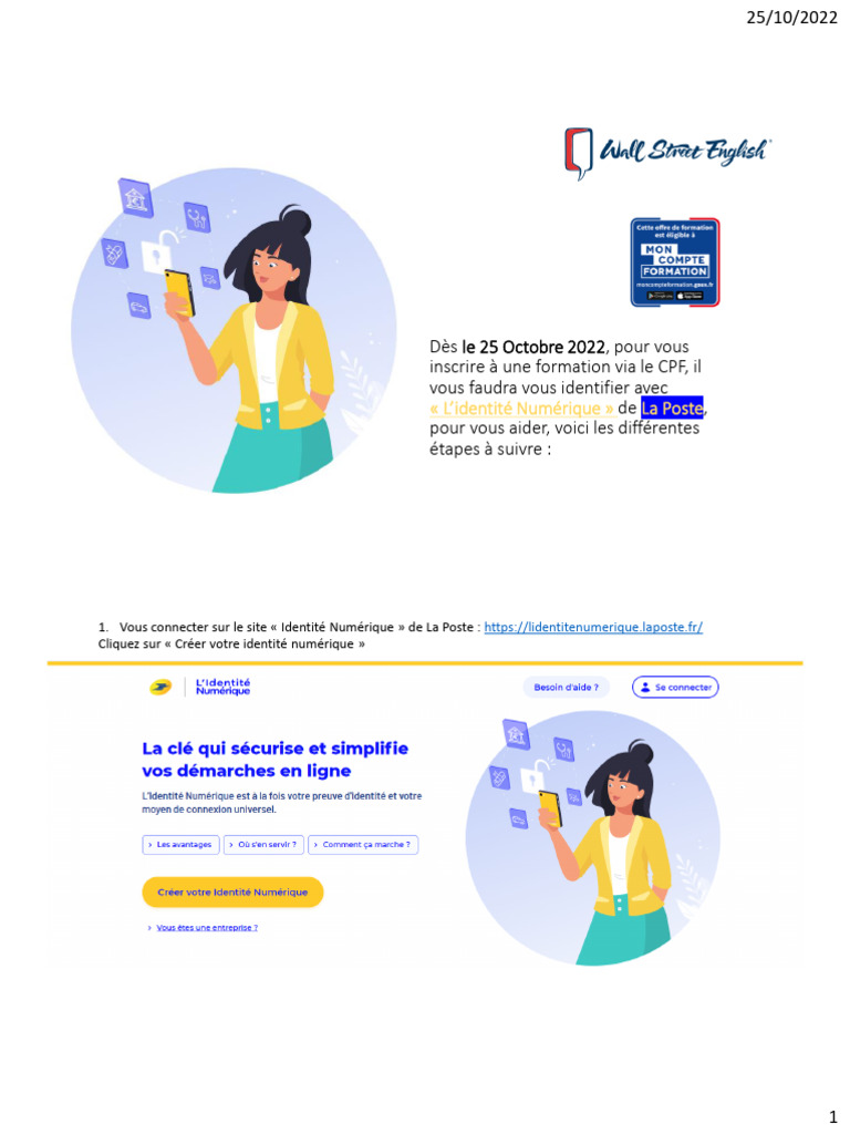 Signer un document avec La Poste Numérique | PDF