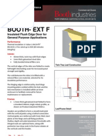 BOOTH-EXT-F External Enveloping Flush Edge Doors Datasheet