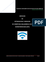 Datasheet de Optimización Red Wifi