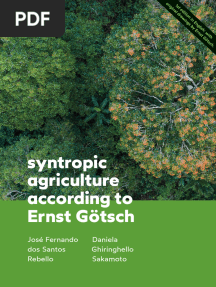 Syntropic Agriculture According To Ernst Götsch Digital PDF