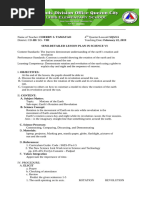 7e's Lesson Plan | PDF | Learning | Science