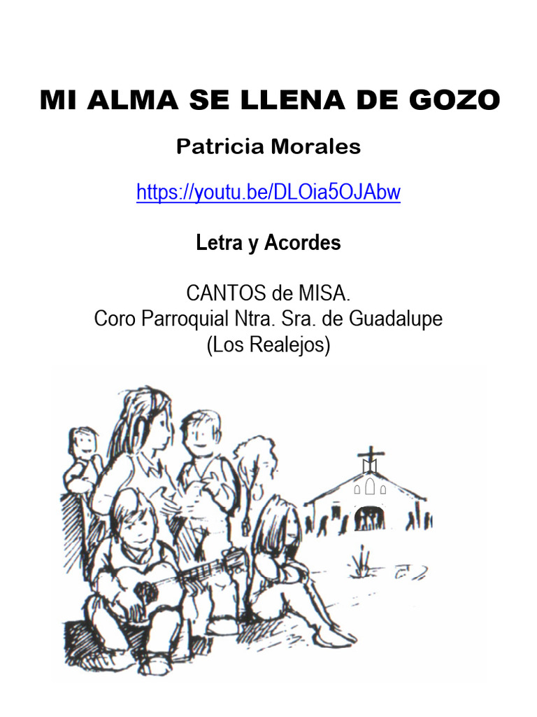 Mi Alma Se Llena de Gozo | PDF
