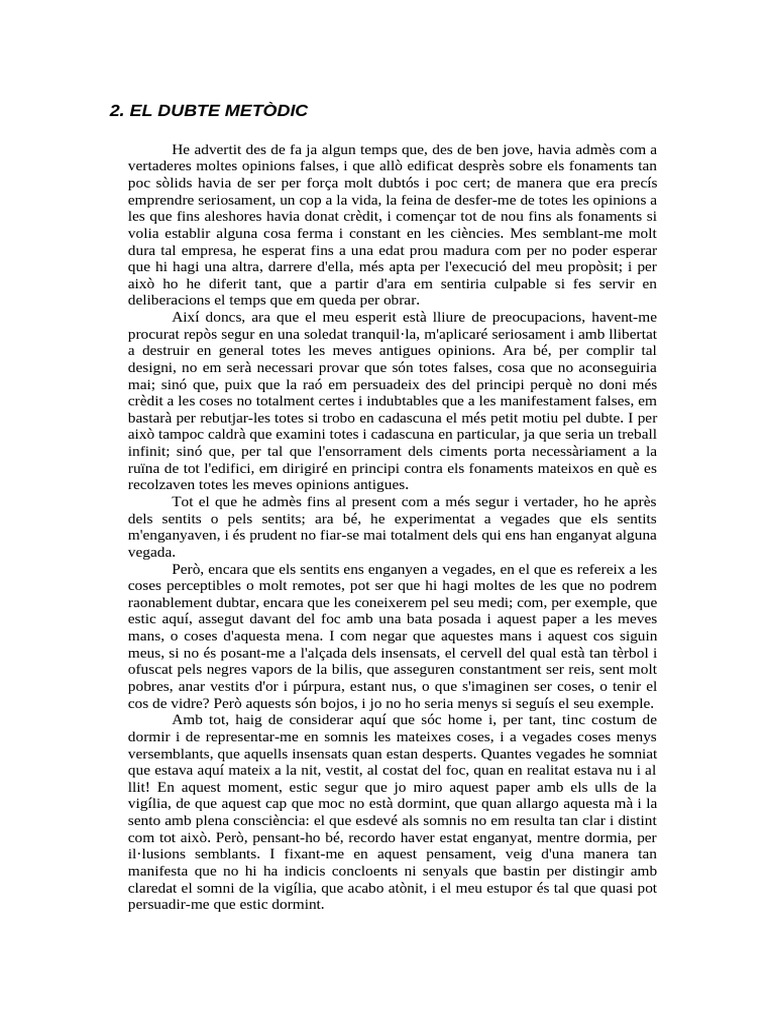 2.el Dubte Metodic | PDF