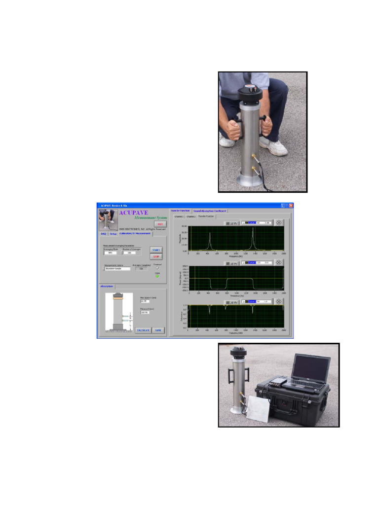 Tubo Impedancia Kundt Portable Spectronics Acupave | PDF