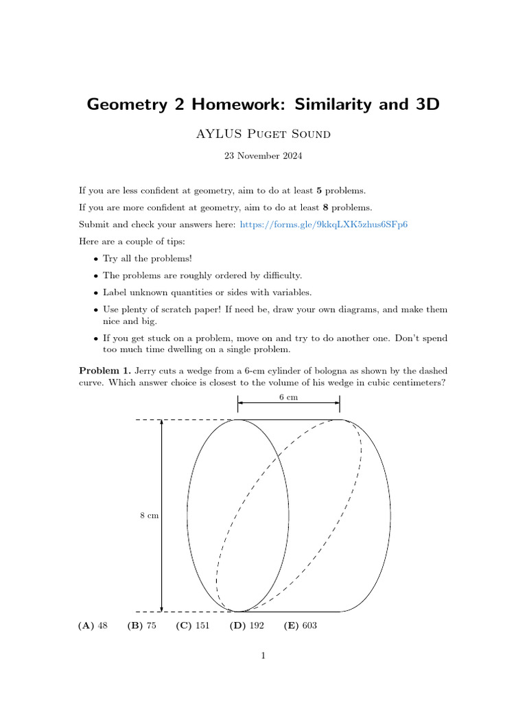 Geometry Homework Challenge | PDF | Triangle | Euclidean Plane Geometry