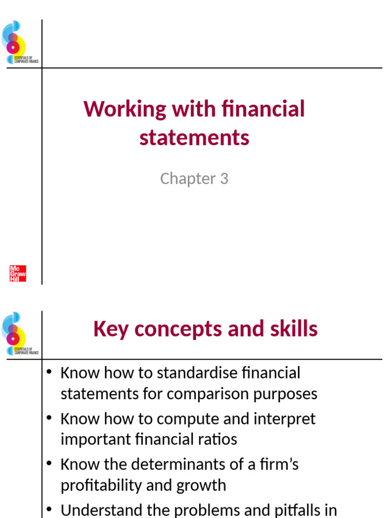 Working With Financial Statements | PDF | Equity (Finance) | Balance Sheet