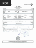 DOH Sick Leave Attestation Standards | PDF | Medicine | Health Care