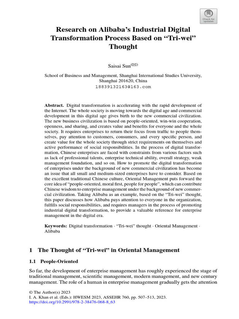 Examples Of Transformation Process