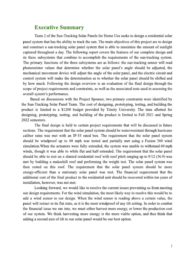 Solar Panel | PDF