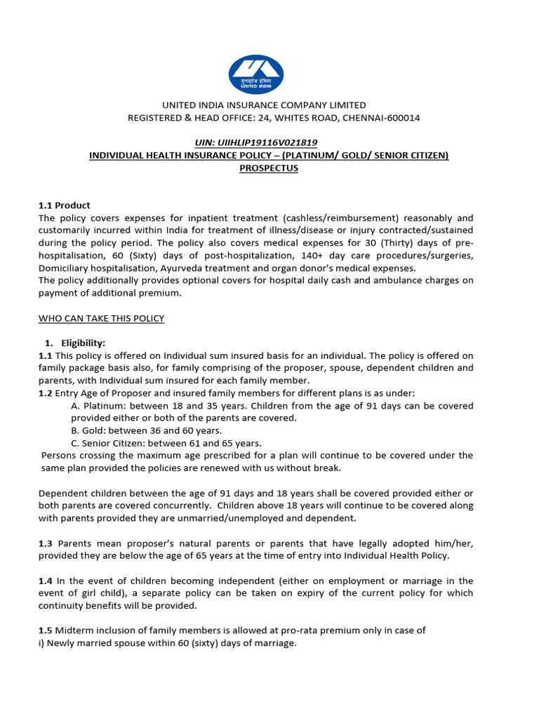 Ihp Prospectus - 0 | PDF | Hospital | Intensive Care Unit