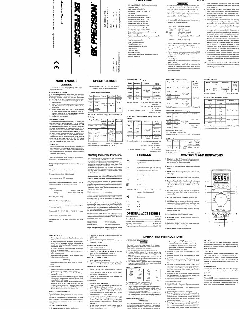 389A Manual | PDF