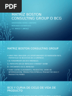 Matriz BCG: Productos Perro, Vaca y Estrella | PDF
