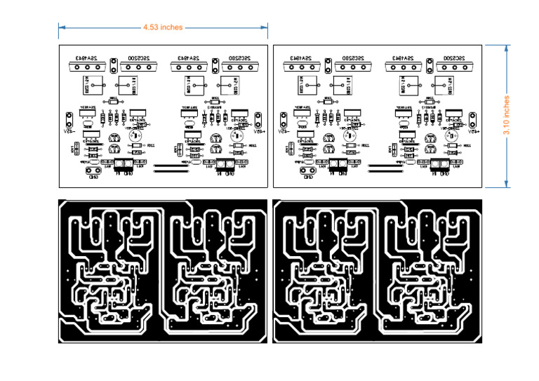 200w Stereo 5200+1943 Meets Audio Amplifier Circuit | PDF