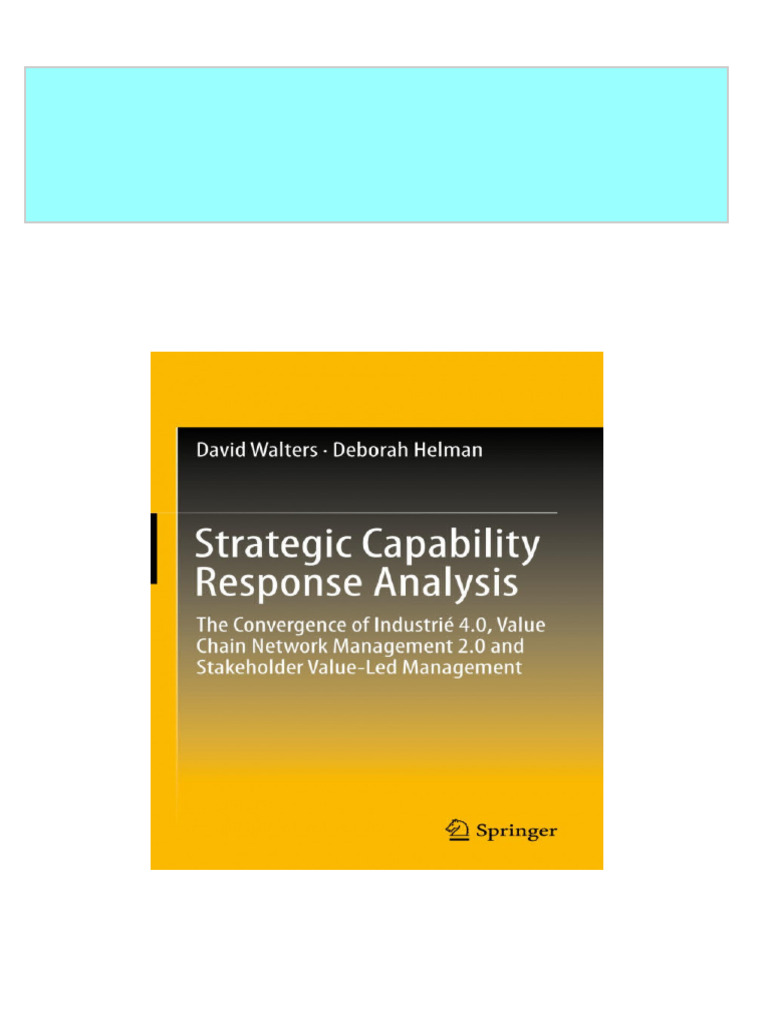 Full strategic capability response analysis the convergence of