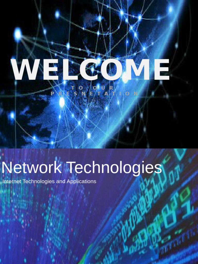 Overview of Network Technologies | PDF | Computer Network | Digital ...
