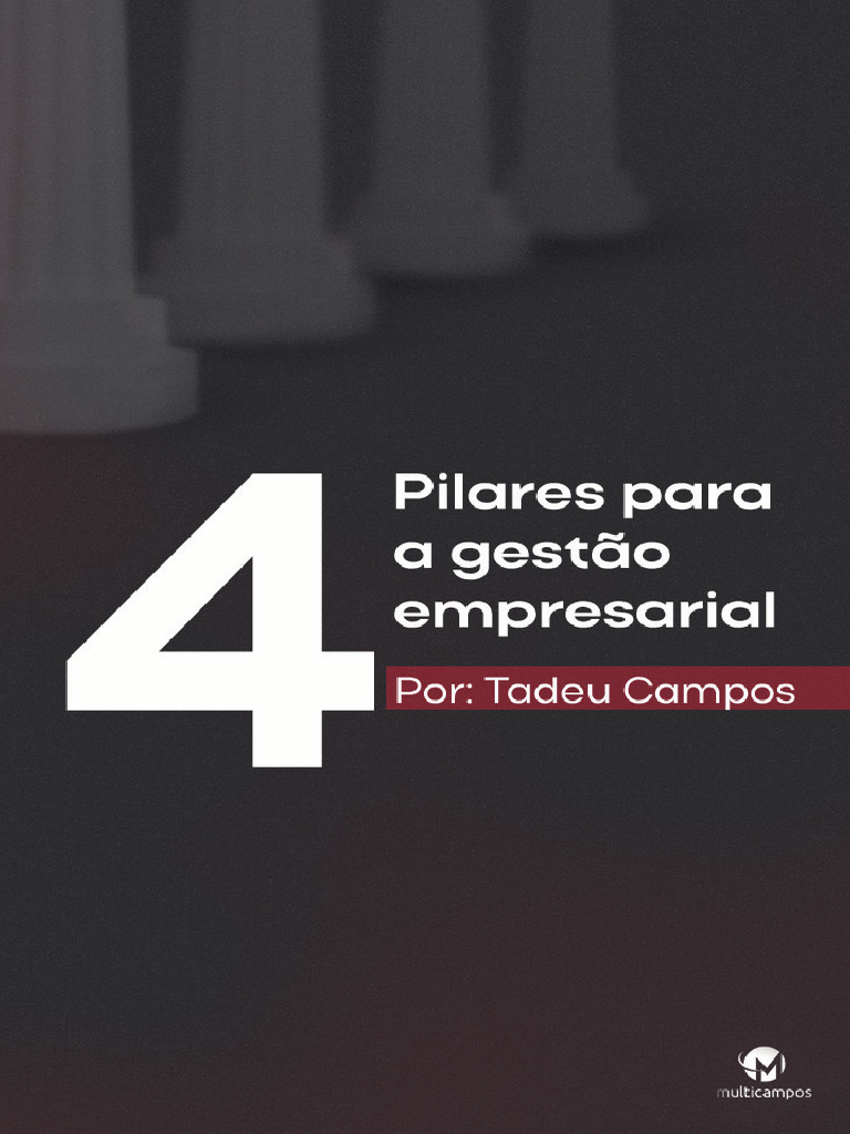 4 Pilares para A Gestão Empresarial - Tadeu Campos | PDF ...