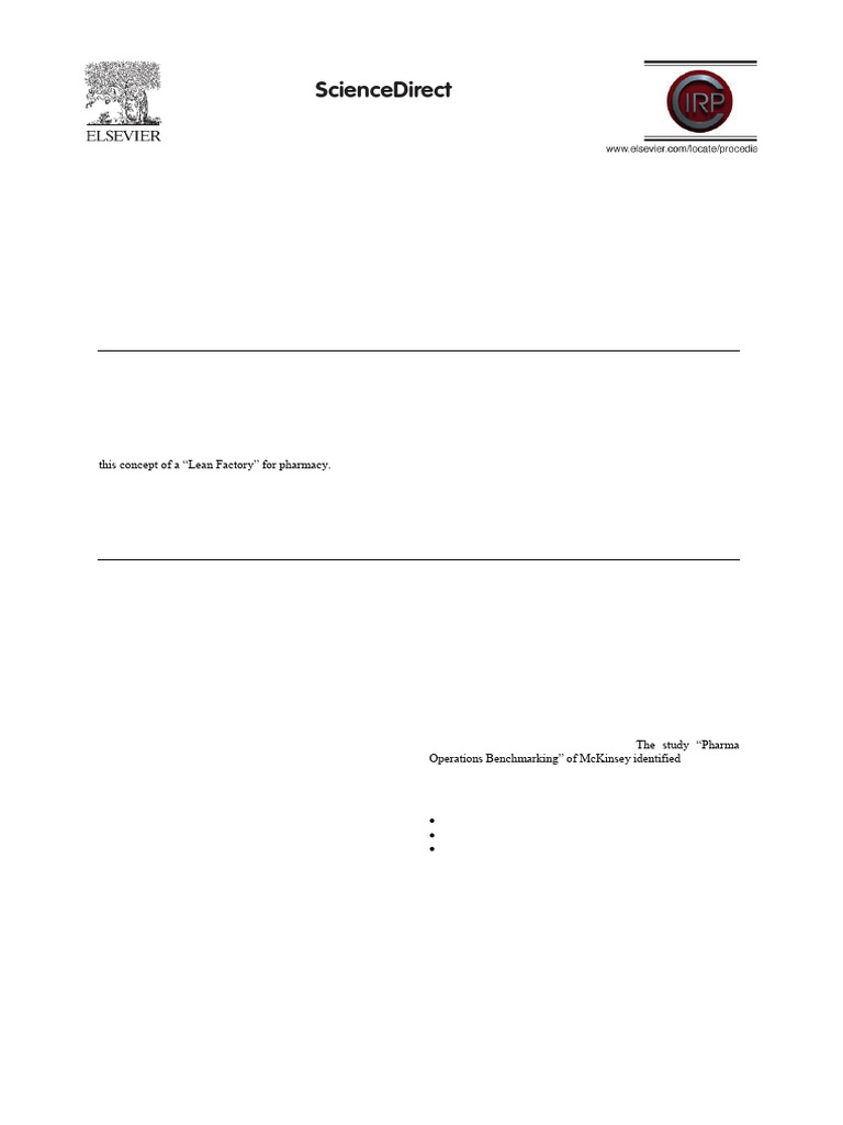 Lean Management Training in Pharma | PDF | Learning | Lean Manufacturing