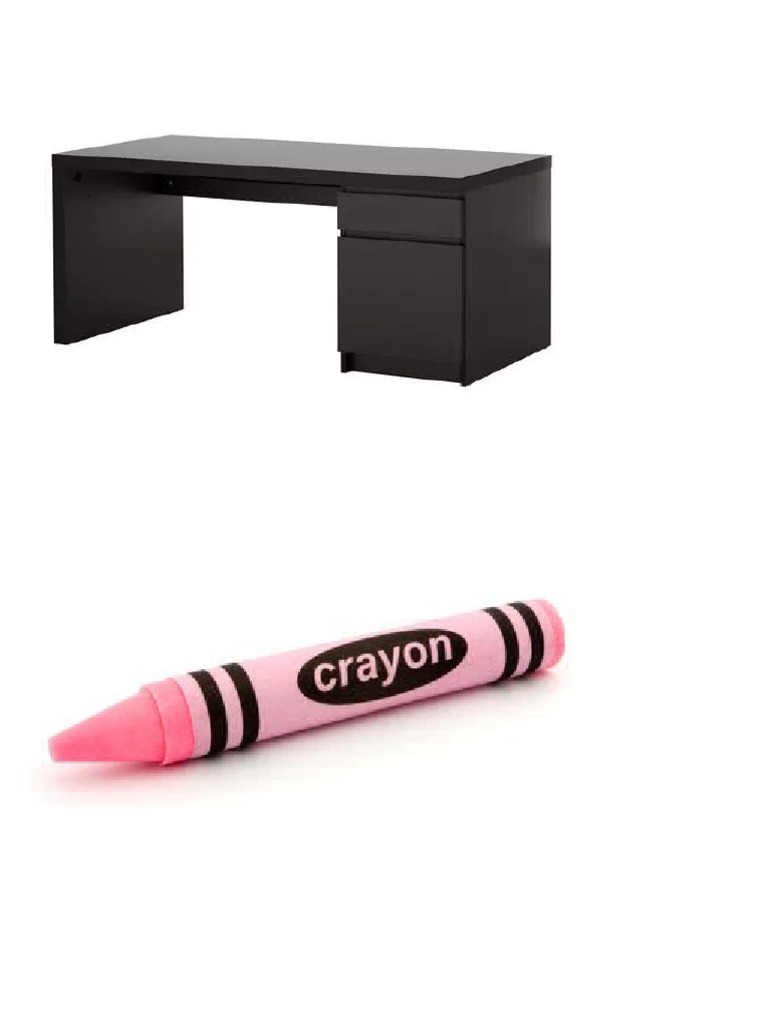Desk and Crayon | PDF
