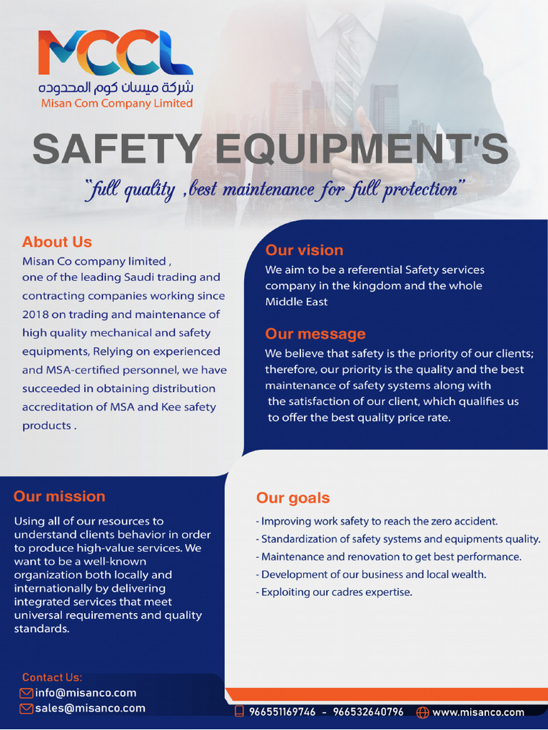 MCCL Safety-Shop-Profile | PDF