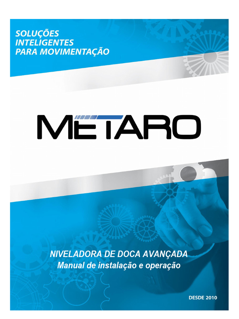 Manual de Instalação Niveladora Doca | PDF | Válvula | Parafuso