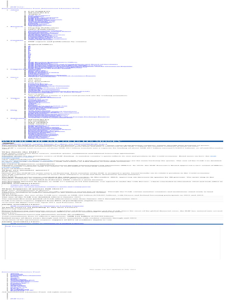 download | PDF | International Monetary Fund | Special Drawing Rights