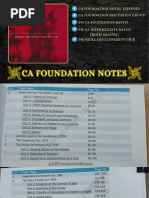 CA Foundation Notes for September 2025 | PDF | Economics | Statistics
