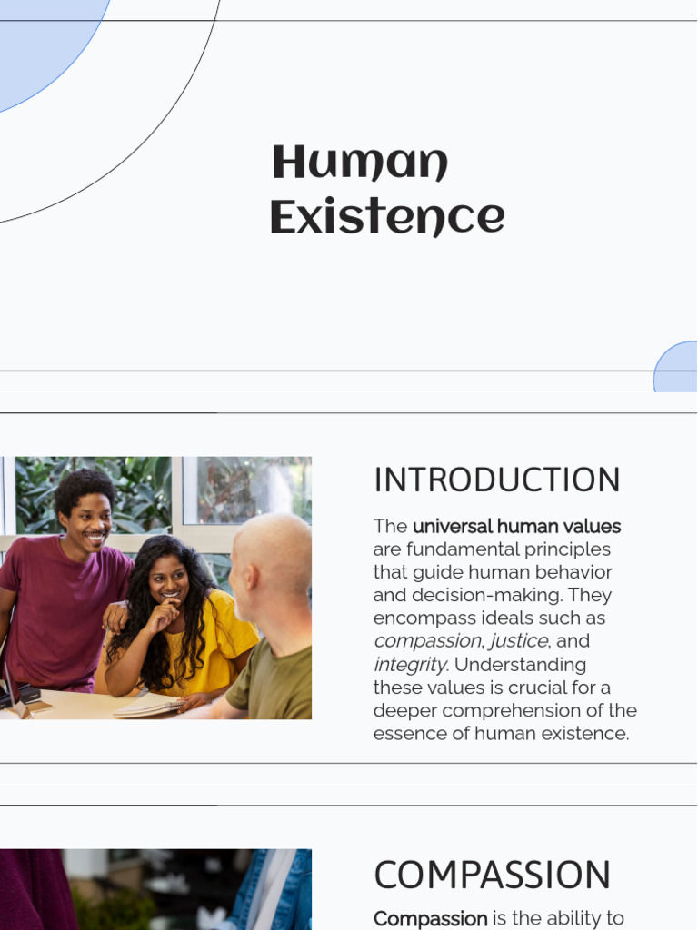 Slidesgo Exploring Universal Human Values Understanding The Essence of ...