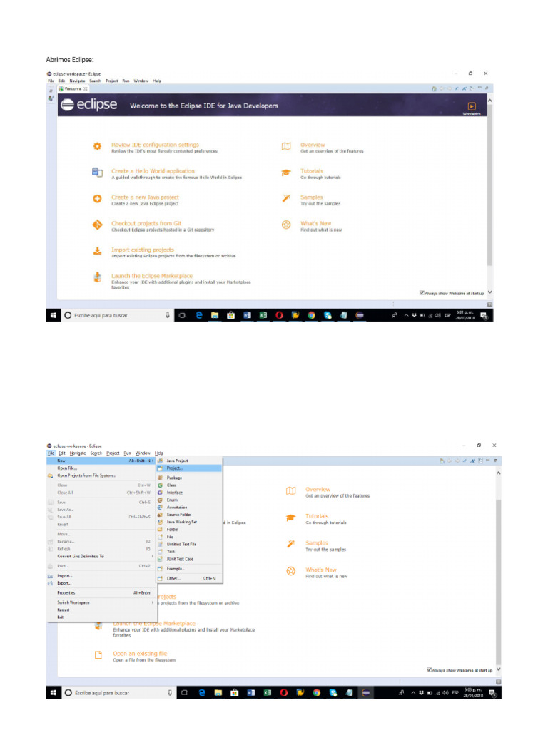 CDS Y AMDP Con Eclipse Detallado | PDF | Ingeniería de software ...
