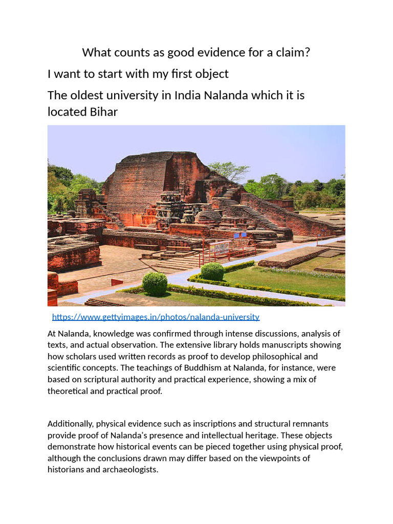 Understanding Good Evidence in History and Science | PDF | Dna | Science