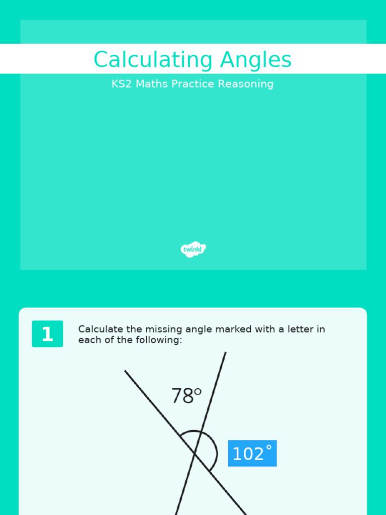 Calculating Angles | PDF