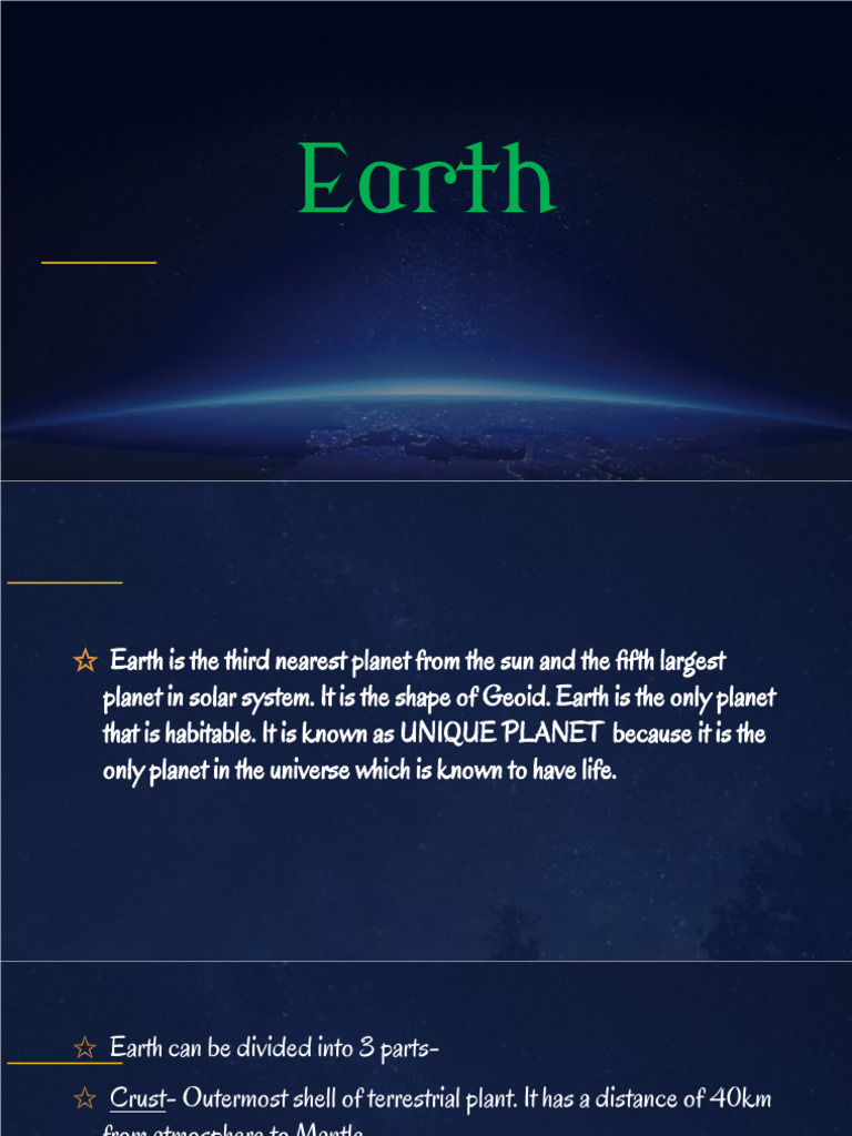 Earth - Researchfull | PDF