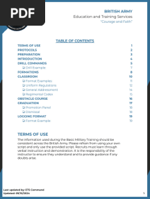 ETS - Basic Military Training Guide