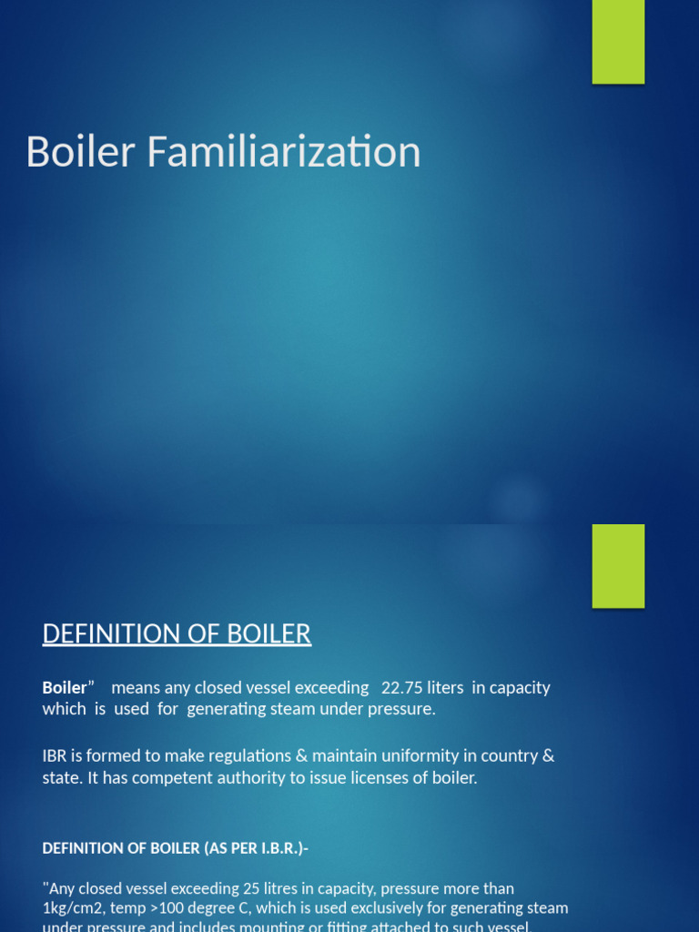 Boiler Operation and Guidelines | PDF | Boiler | Steam