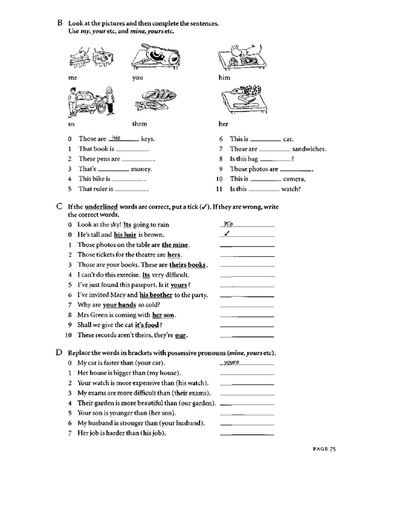 Listening Answer Key Pdf