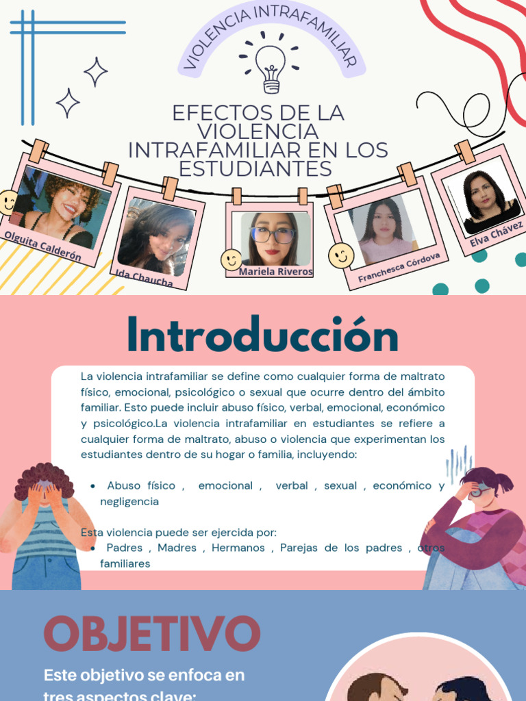 Impacto de la Violencia en Estudiantes | PDF | Violencia doméstica ...