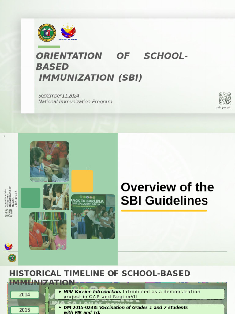 Orientation of SBI For LGU1 | PDF | Vaccines | Chemistry