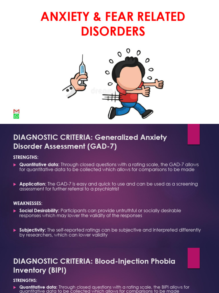 Anxiety and Phobia Assessment Methods | PDF | Phobia | Behavioural Sciences