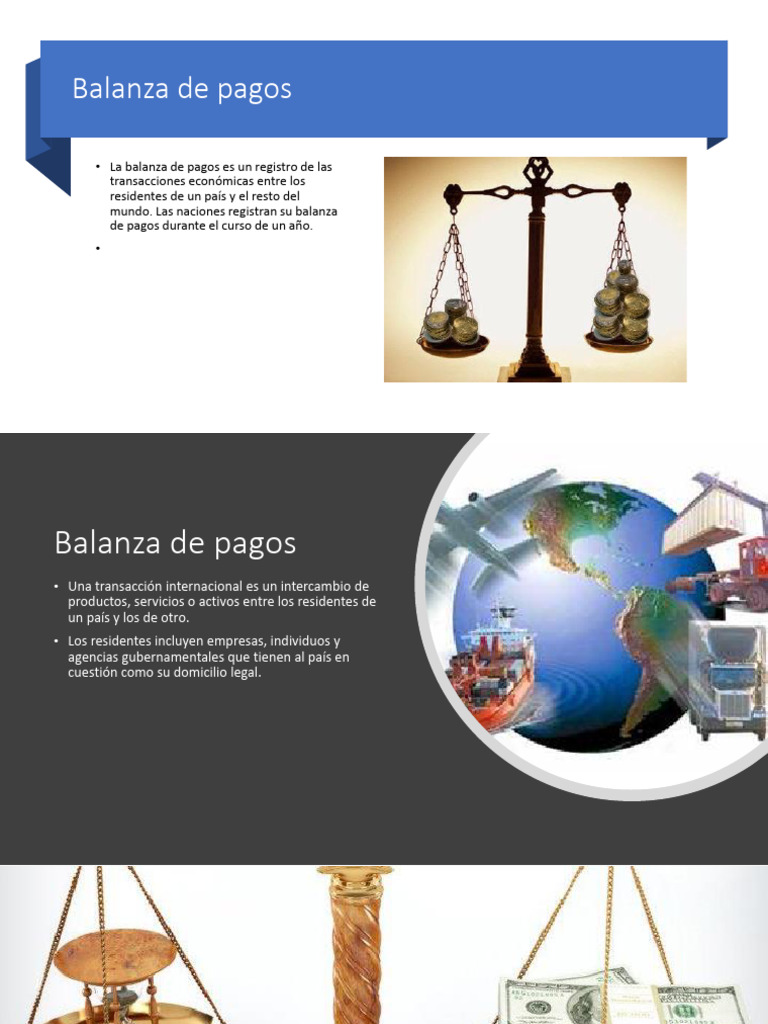 Balanza de Pagos: Estructura y Función | PDF | Balance de pagos ...