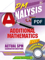 Analysis SPM Additional Mathematics