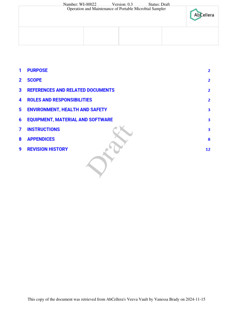 Portable Microbial Sampler Maintenance Guide | PDF | Usb Flash Drive ...