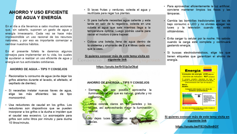 Ahorro y Uso Eficiente de Agua y Energia - Cir | PDF | Agua | Uso ...