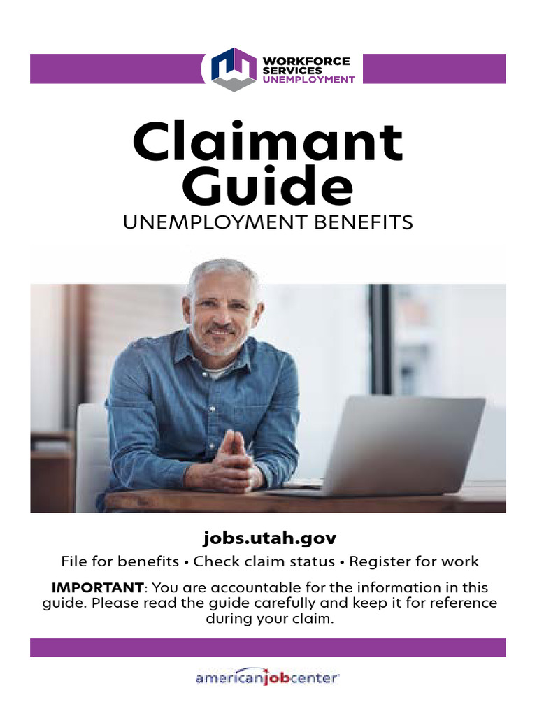 Claimant Guide | PDF | Debit Card | Unemployment Benefits
