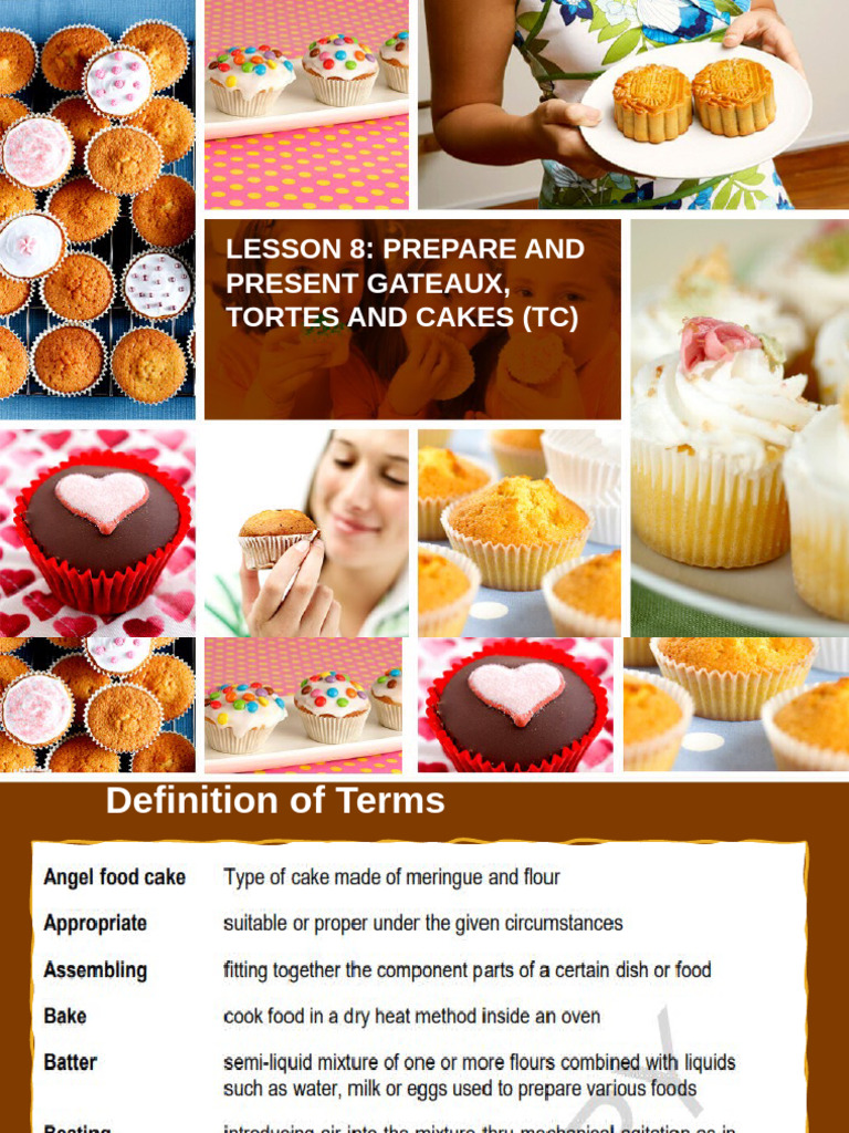 Cake Preparation and Portion Control Guide | PDF | Cakes | Baking