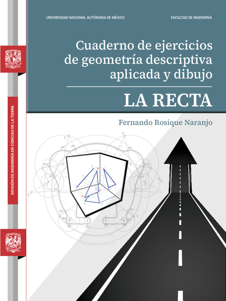 Cuaderno Con Ejercicios de Geometría Descriptiva, Teme LA RECTA | PDF ...