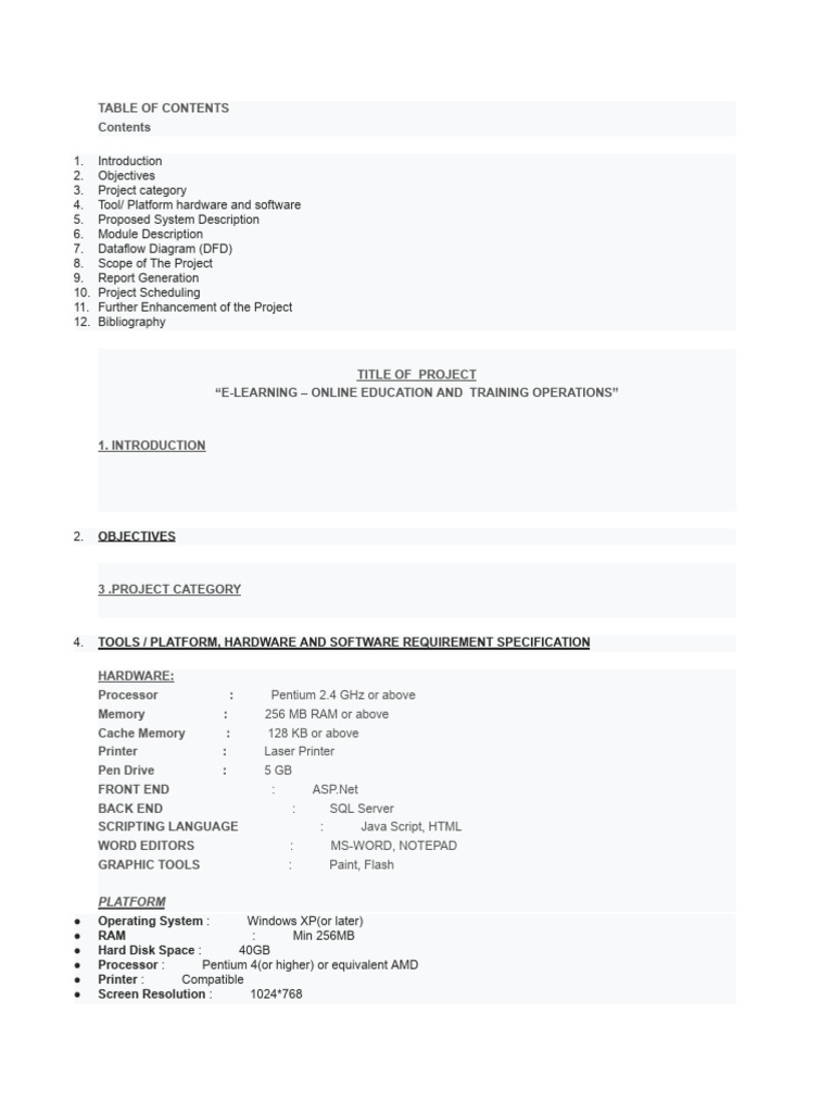 Synopsis Example | PDF | Conceptual Model | Computing