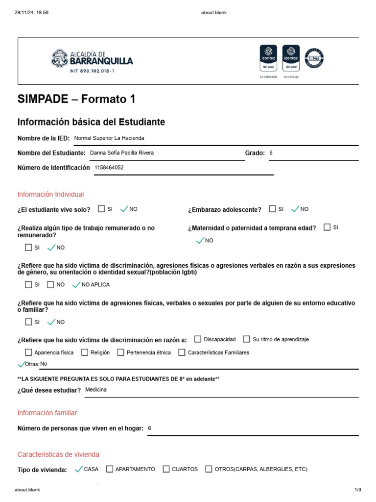 SIMPADE20 | PDF | Educación de la primera infancia