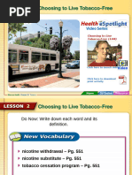 chapter 20 lesson 2 choosing to live tobacco free Chapter 20 Tobacco: Lesson 2 Choosing To Live Tobacco Free | PDF | Tobacco