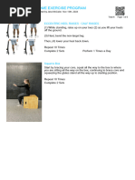 Anterior Innominate Muscle Energy Exercise | PDF